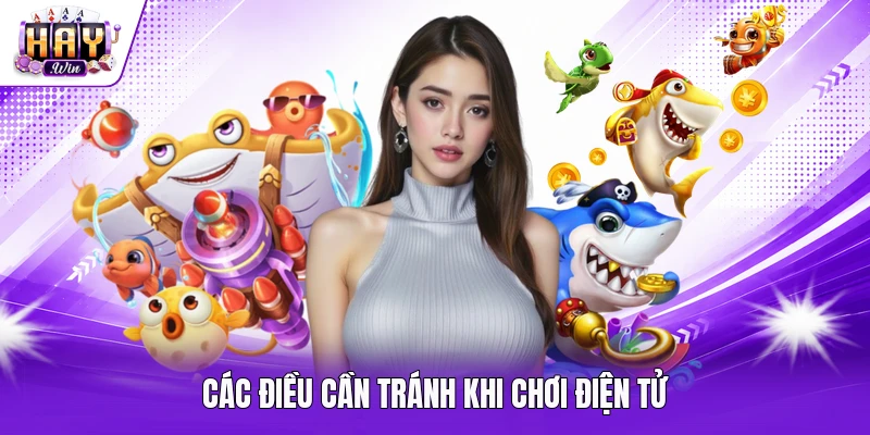Các điều cần tránh khi chơi điện tử