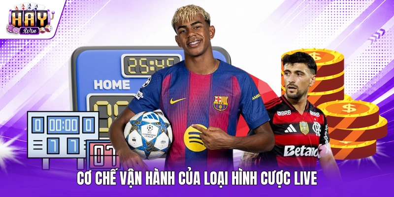 Cơ chế vận hành của loại hình cược live