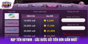 Nạp tiền Haywin